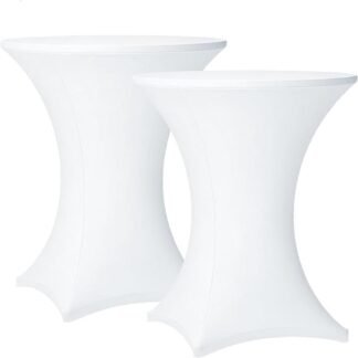 Cocktail Table Cloths - White
