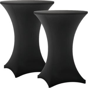 Cocktail Table Cloths - Black