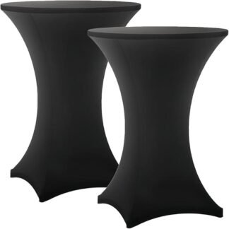 Cocktail Table Cloths - Black