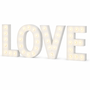 Marquee Letters 4 ft - Set of 4 Letters
