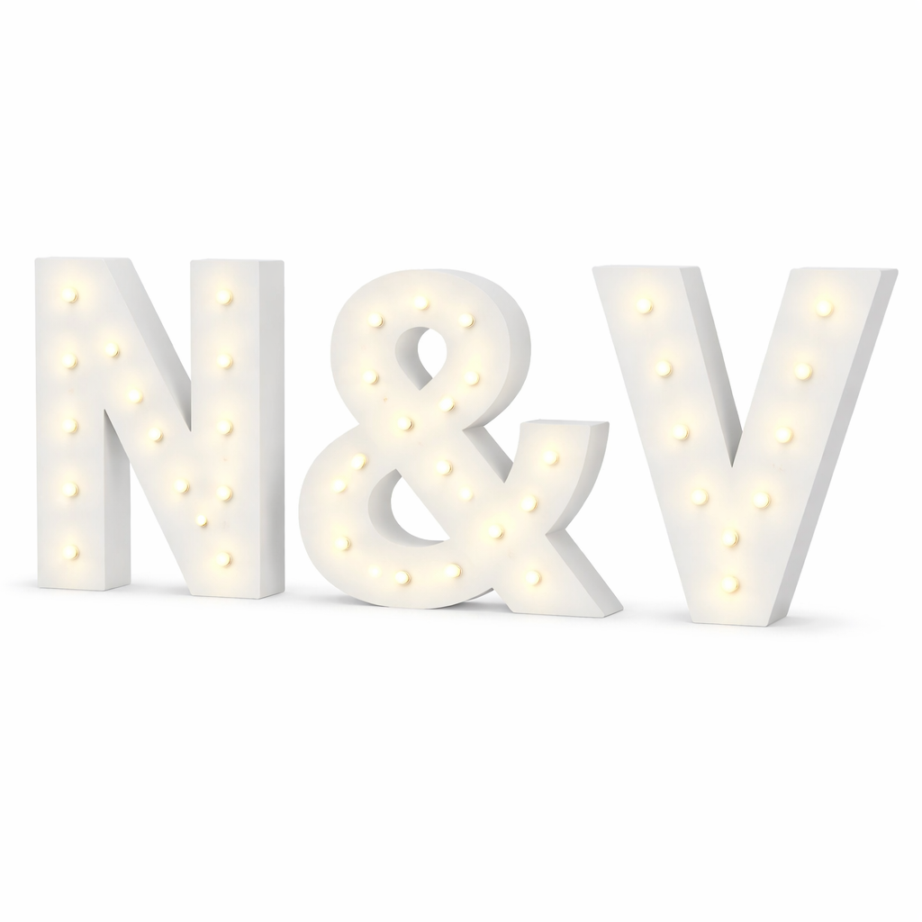 Marquee Letters 4 ft - Set of 3